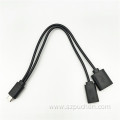 One Drag Two OTG Micro USB Cable